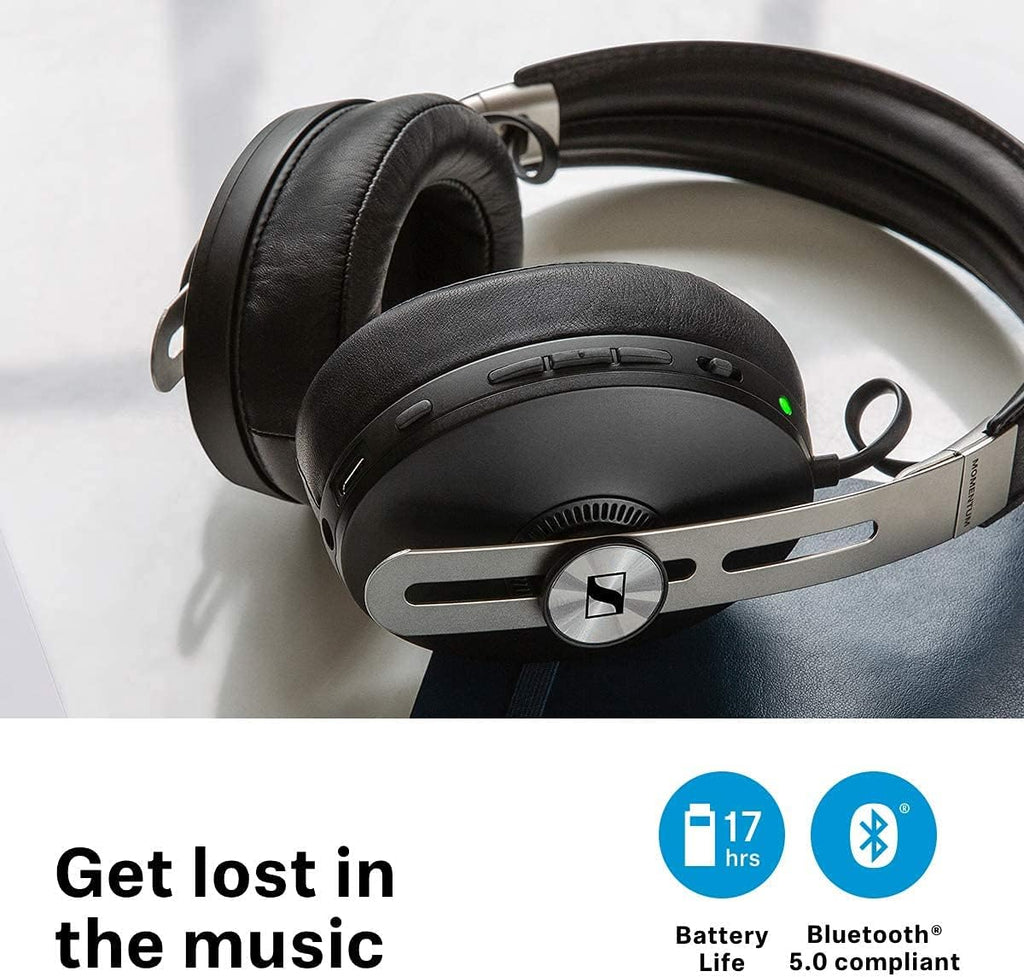 Wireless Noise Cancelling Headphones Black C2741
