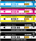 Compatible Ink Cartridge Replacement 5 Pack Black Cyan Magenta Yellow Y801