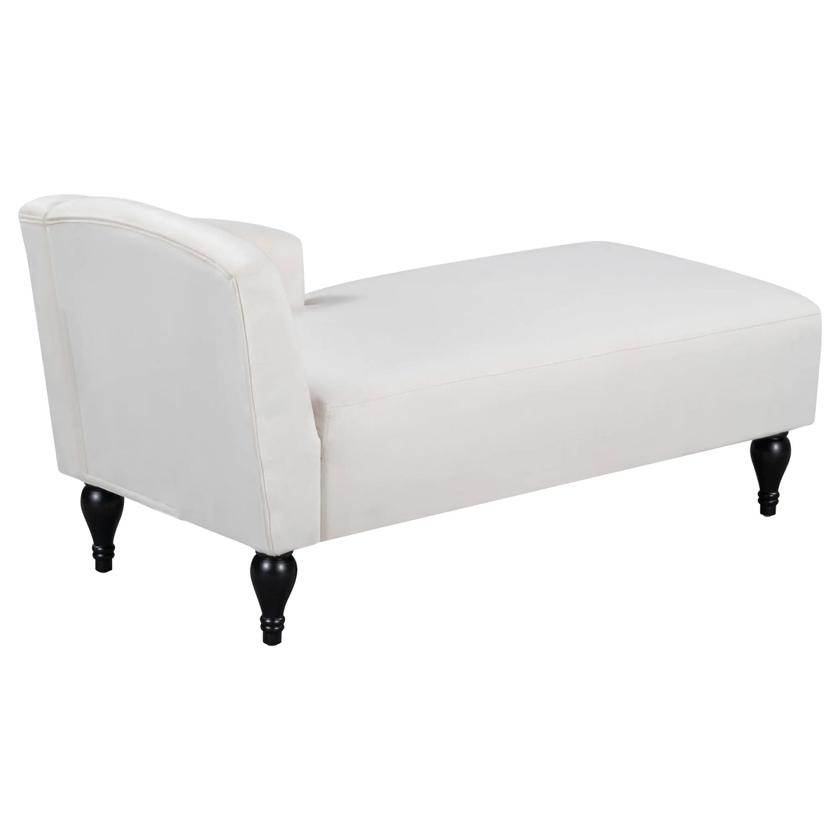 58 inch Velvet Button Tufted Chaise Lounge Sofa N839
