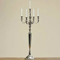 Tall Five Metal Candelabra M6864