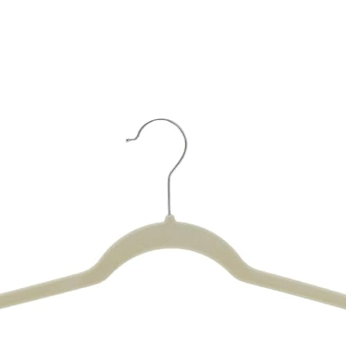 Velvet Non-Slip Suit Hangers, Pack of 50, Black V6663