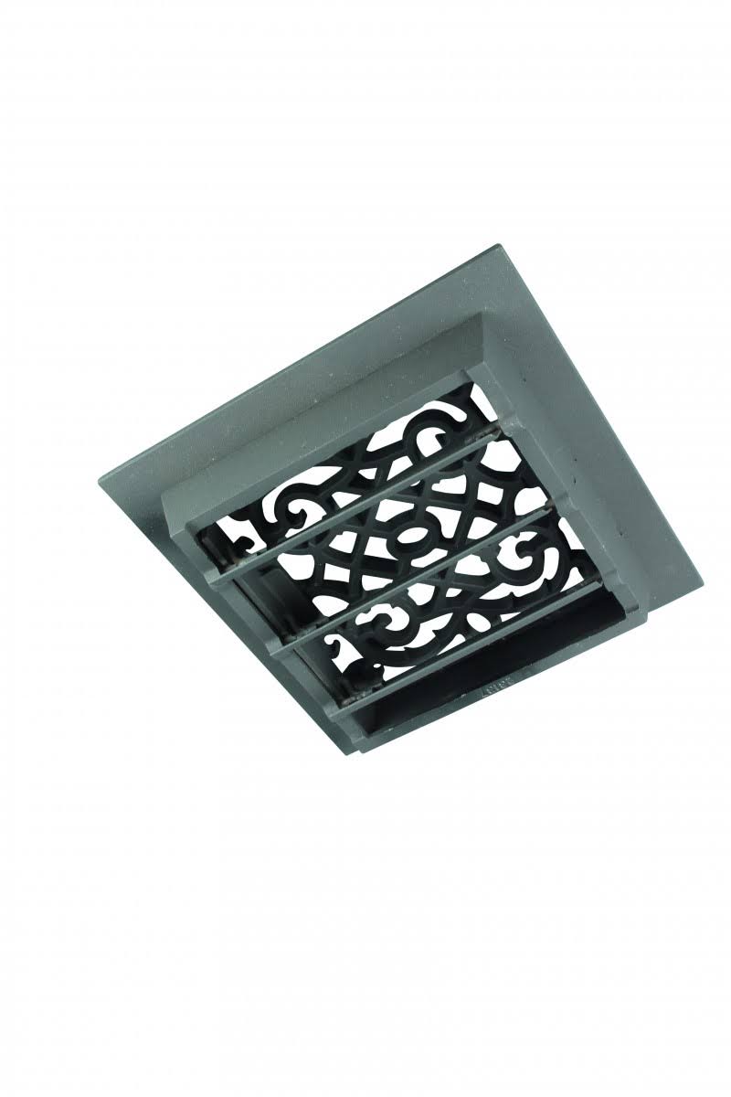 4 Floor Heat Register Louver Vent Cast 8x22 Duct V9126