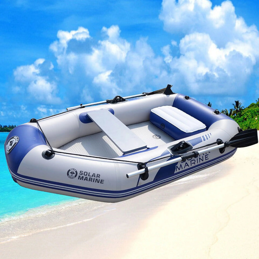 1 Person Inflatable Rowing Boat Kayak Canoe Raft Dinghy I843