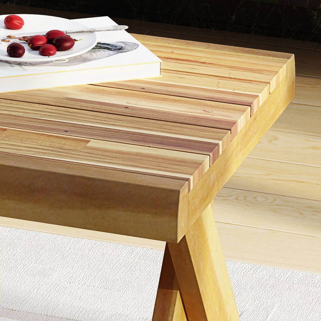 Acacia Wood Coffee Table E22496