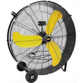 Industrial Drum Fan, 18600 CFM High Velocity 2 Speed 3/5 HP Heavy-Duty Metal Air Circulator G78215