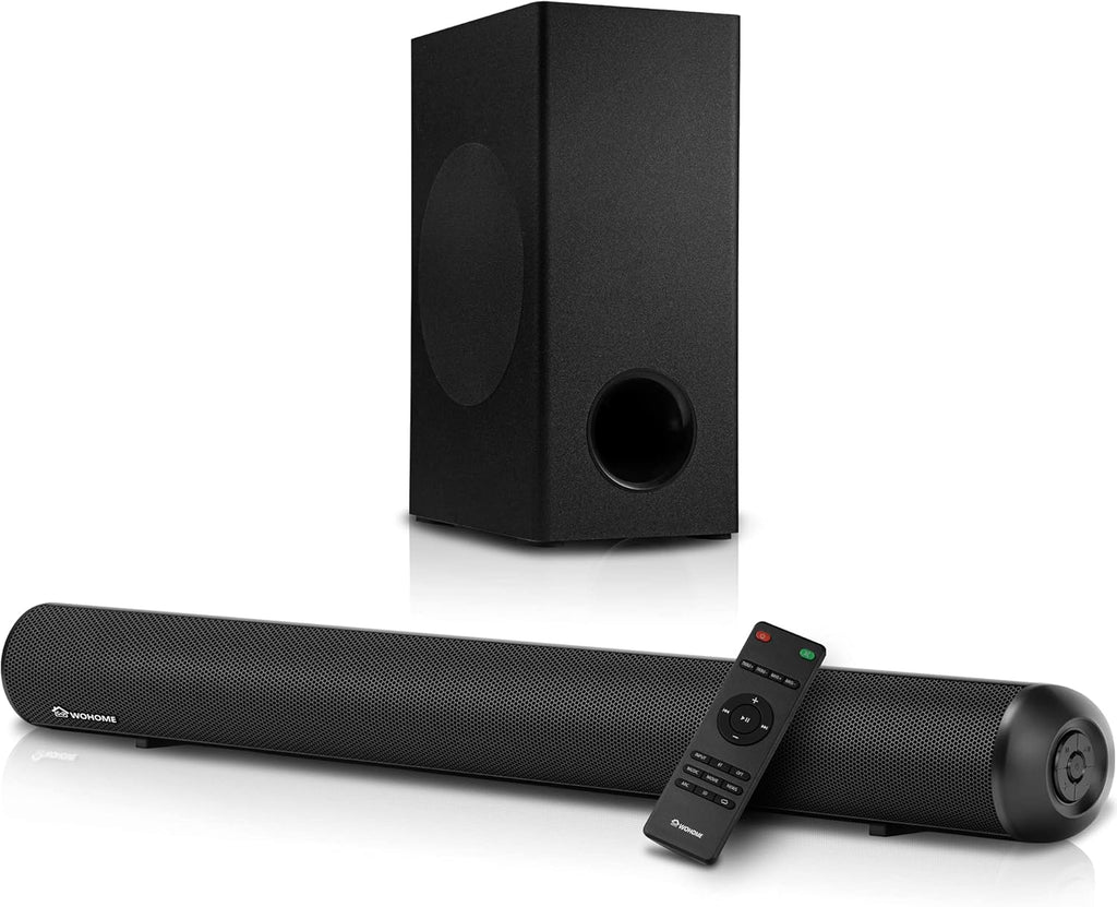 28-INCH 120W Sound Bar with Subwoofer R143