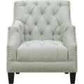 Light Gray Tufted Accent Chair N214082