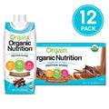 Organic Vegan Plant Based Nutritional Shake, 16g Protein, 11 Ounce, 12 Count Q515352