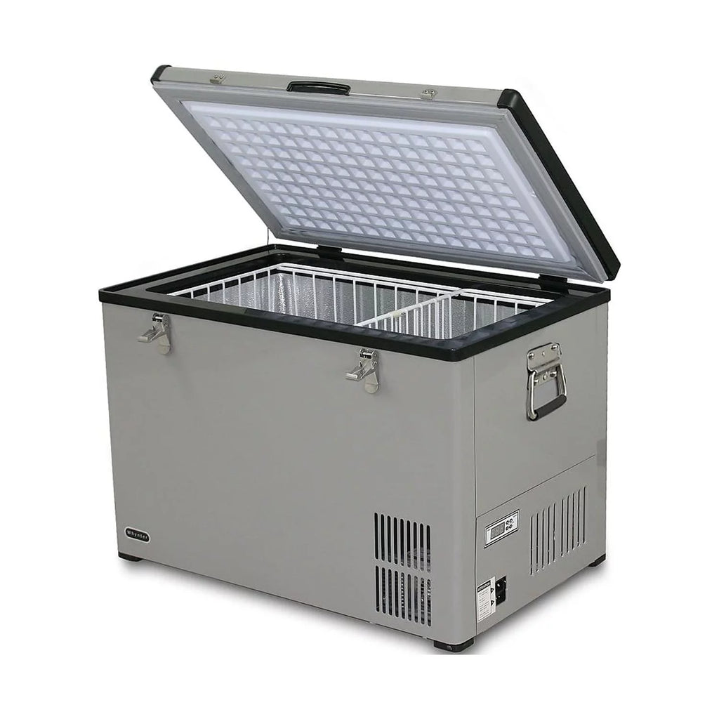 65 Quart Portable Fridge/Freezer Stainless Steel N445554