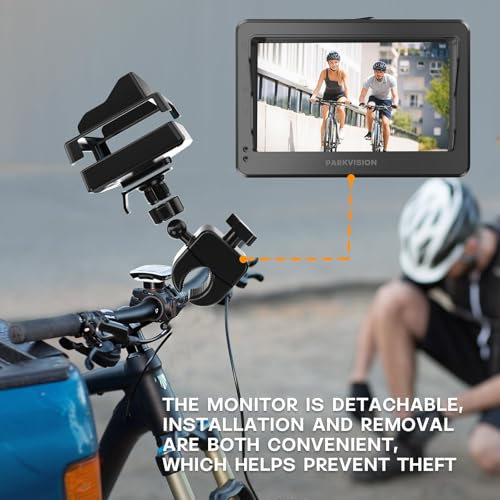 Bicycle Rear View Camera with 4.3'' HD Monitor I797