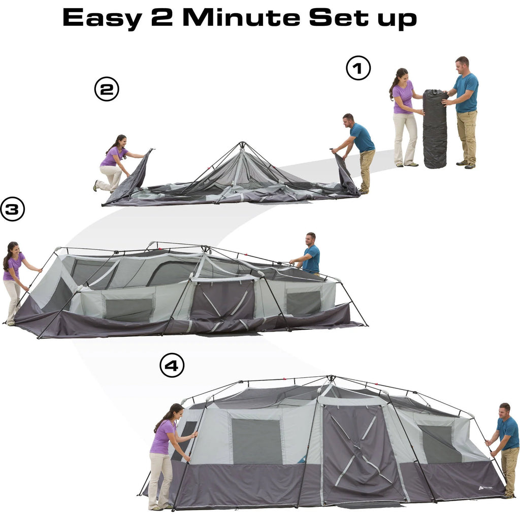 20' x 10' Instant Cabin Tent, Sleeps 12 S505681