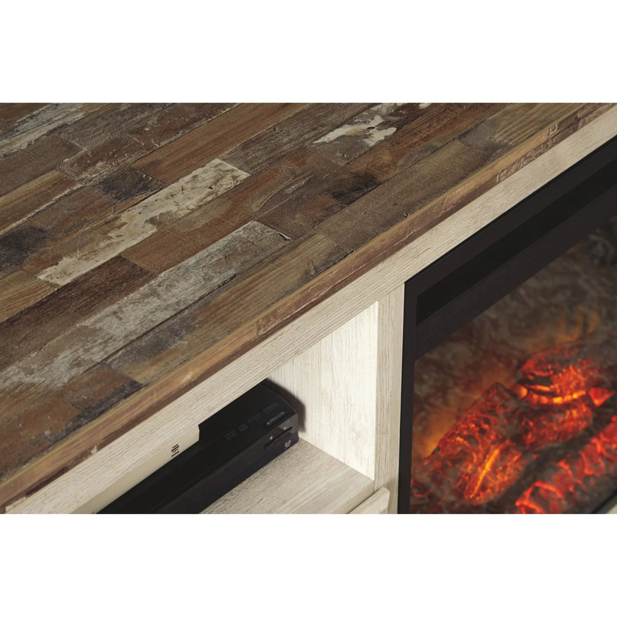 Whitewash TV Stand U9340