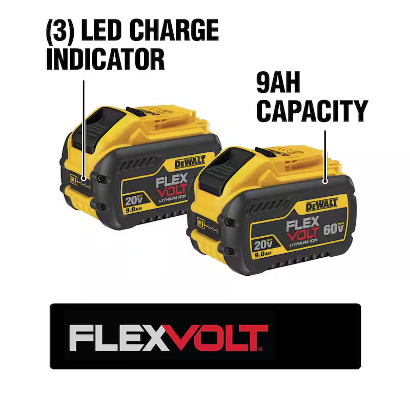 20V/60V MAX Lithium-Ion 9.0Ah Battery Pack (2 Pack) J583