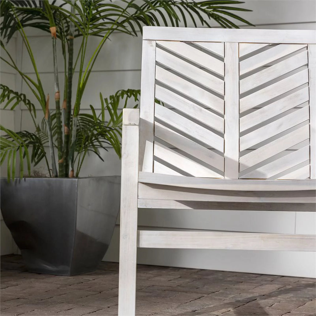Solid Wood Patio Chair Set of 2 C81842