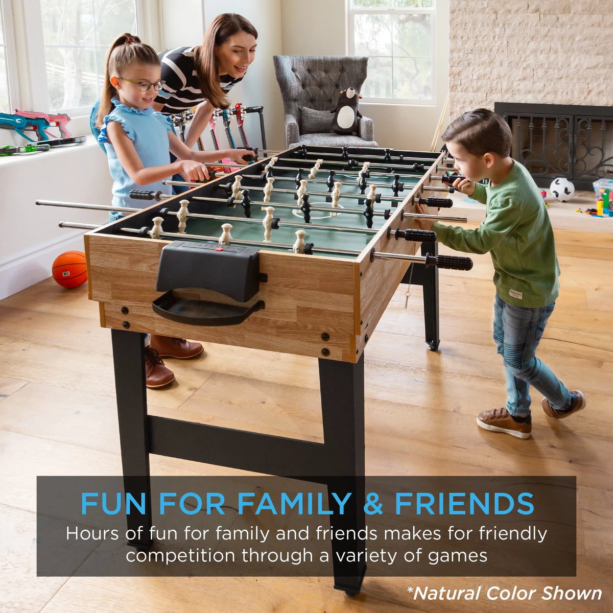 2x4ft 10-in-1 Combo Game Table Set M551581