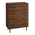 30" 4-Drawer Dark Walnut Bedroom Chest P806067