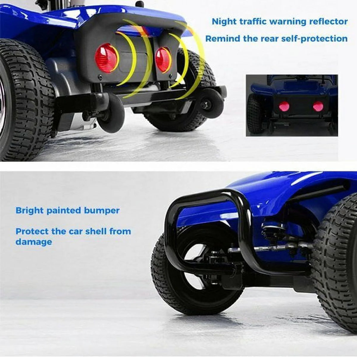 4 Wheel Folding Electric Powered Mobility Scooter P107902