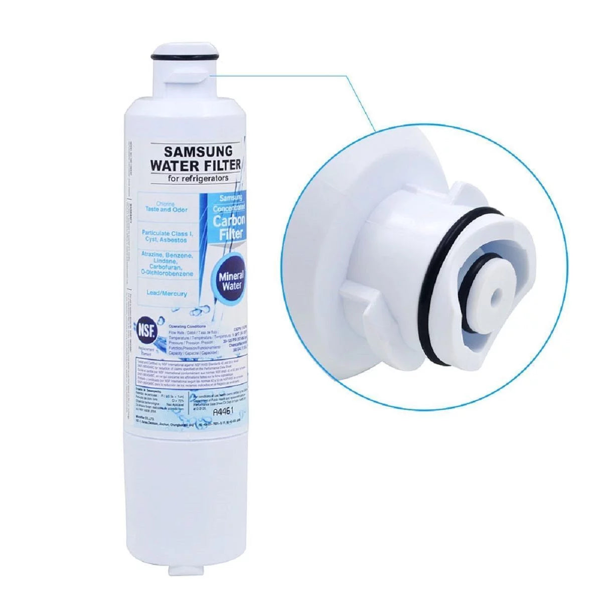 4 Pack Replacement Refrigerator Water Filter Q818824