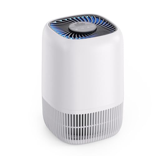 H13 True HEPA Air Purifier with 3 Speeds, Timer, White O962107