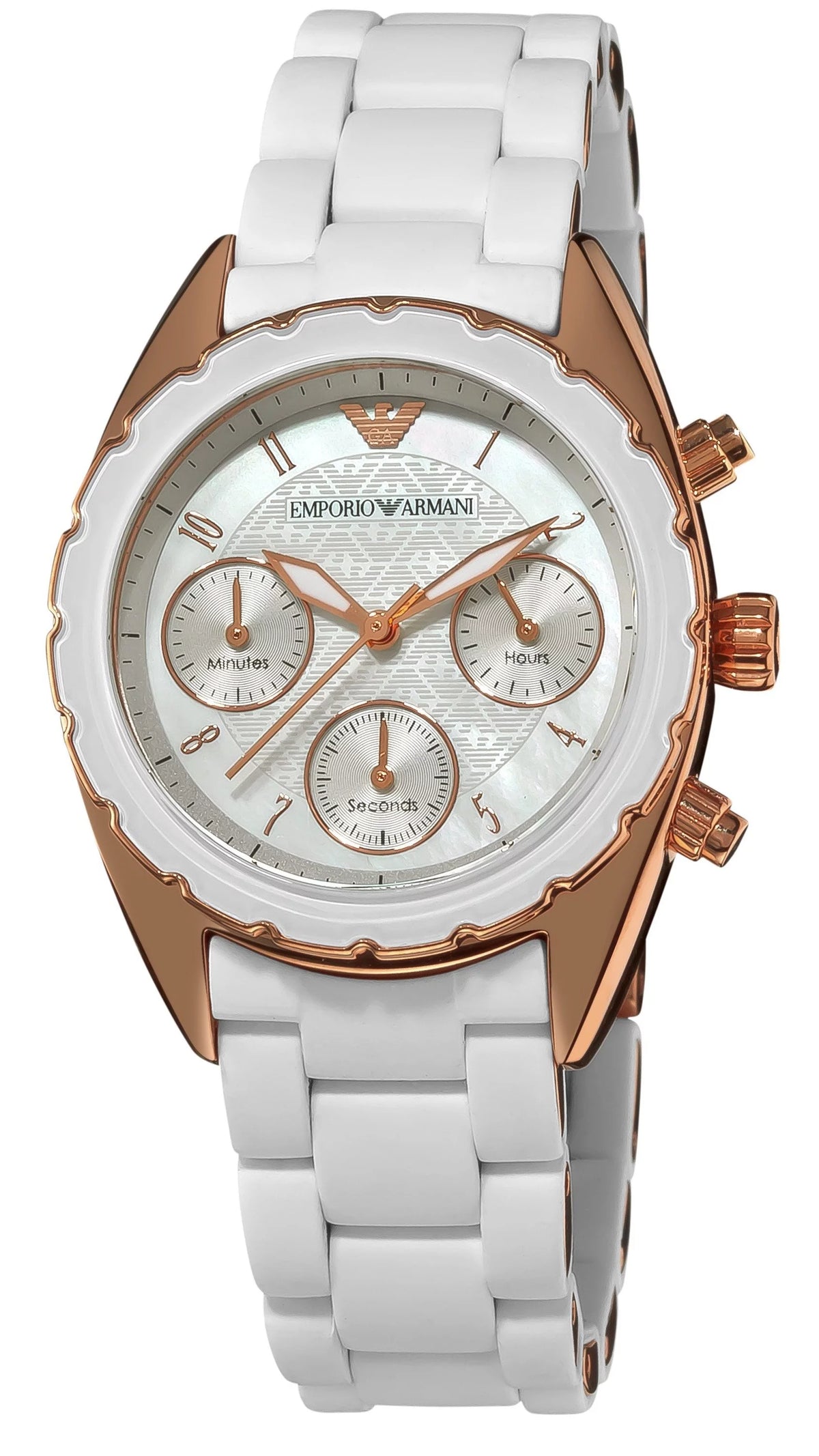 Armani Stainless Steel White Women Watch N97050