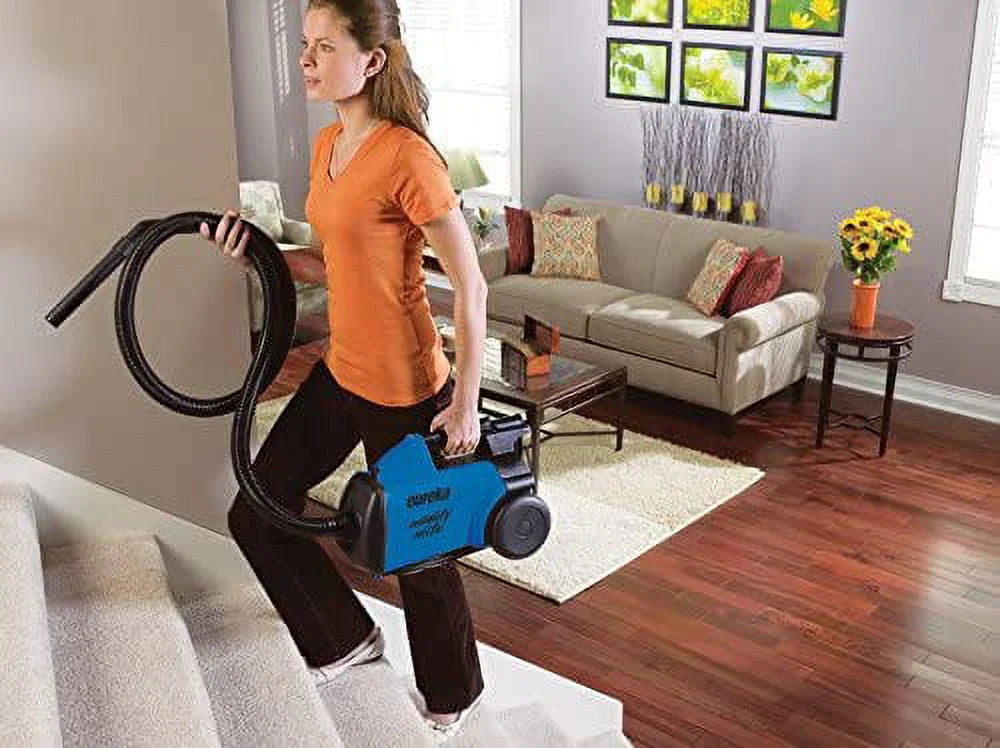 Blue Canister Vacuum Cleaner with 2 Bags W378097