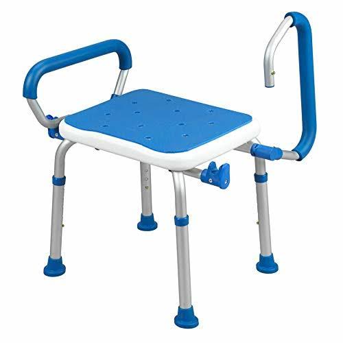 Bath Bench Shower Safety Seat with Swing Arms I757855