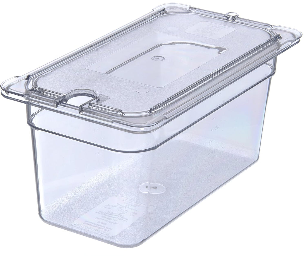 Clear Polycarbonate Food Pan 5.7 qt Q994