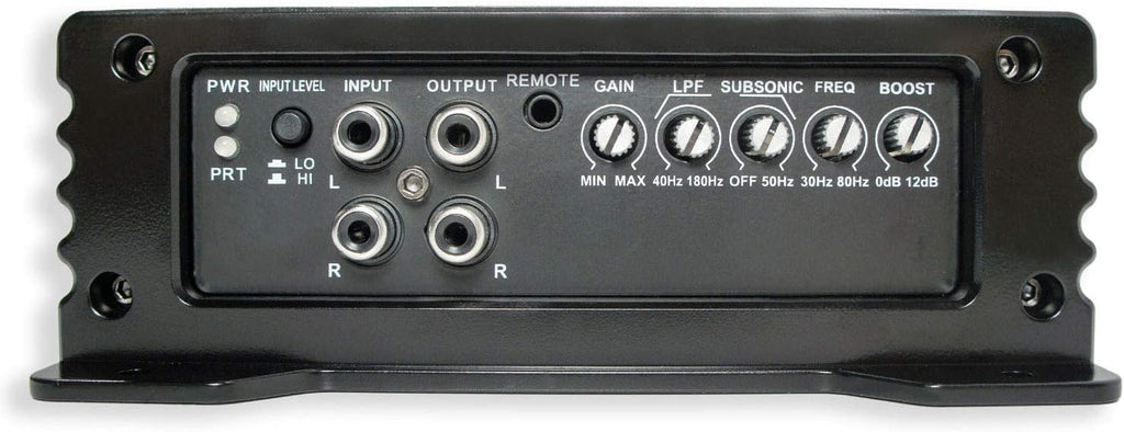 Sealed Single 12 Car Stereo Sub Box Enclosure & Amp U6948
