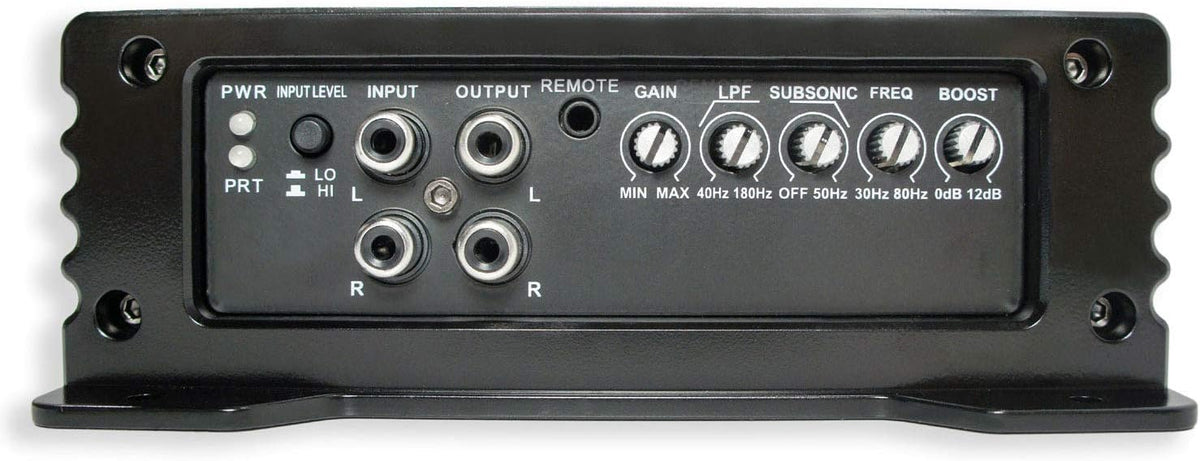 Sealed Single 12 Car Stereo Sub Box Enclosure & Amp U6948