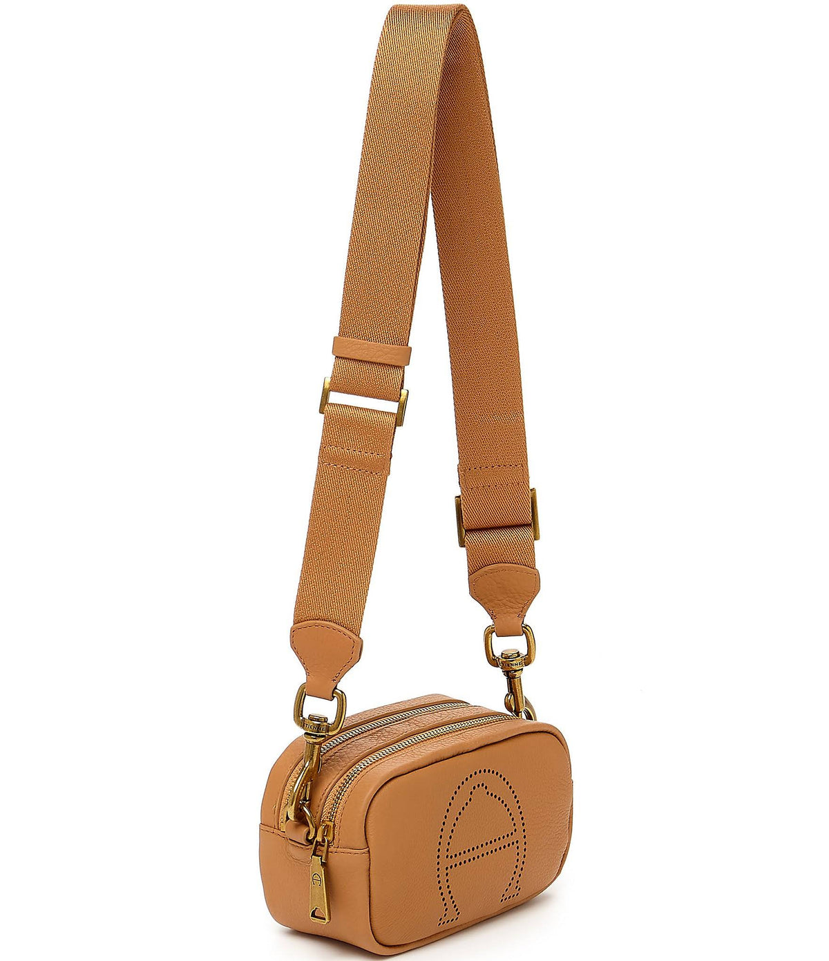 Mini Leather Camera Crossbody Y58735