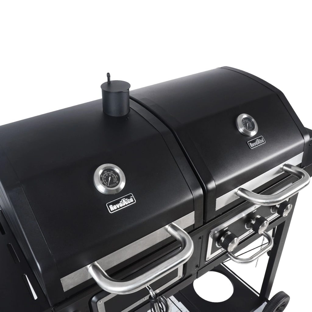 Dual Fuel Gas & Charcoal Combo Grill F6510