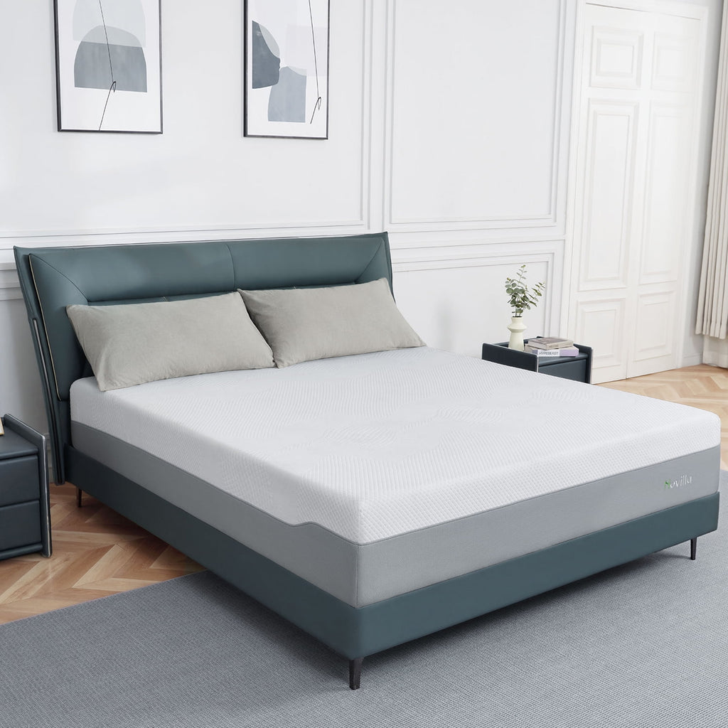 12 Gel Memory Foam Medium Firm Mattress, Full Size G141