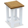 Solid Oak Wood End Table U185