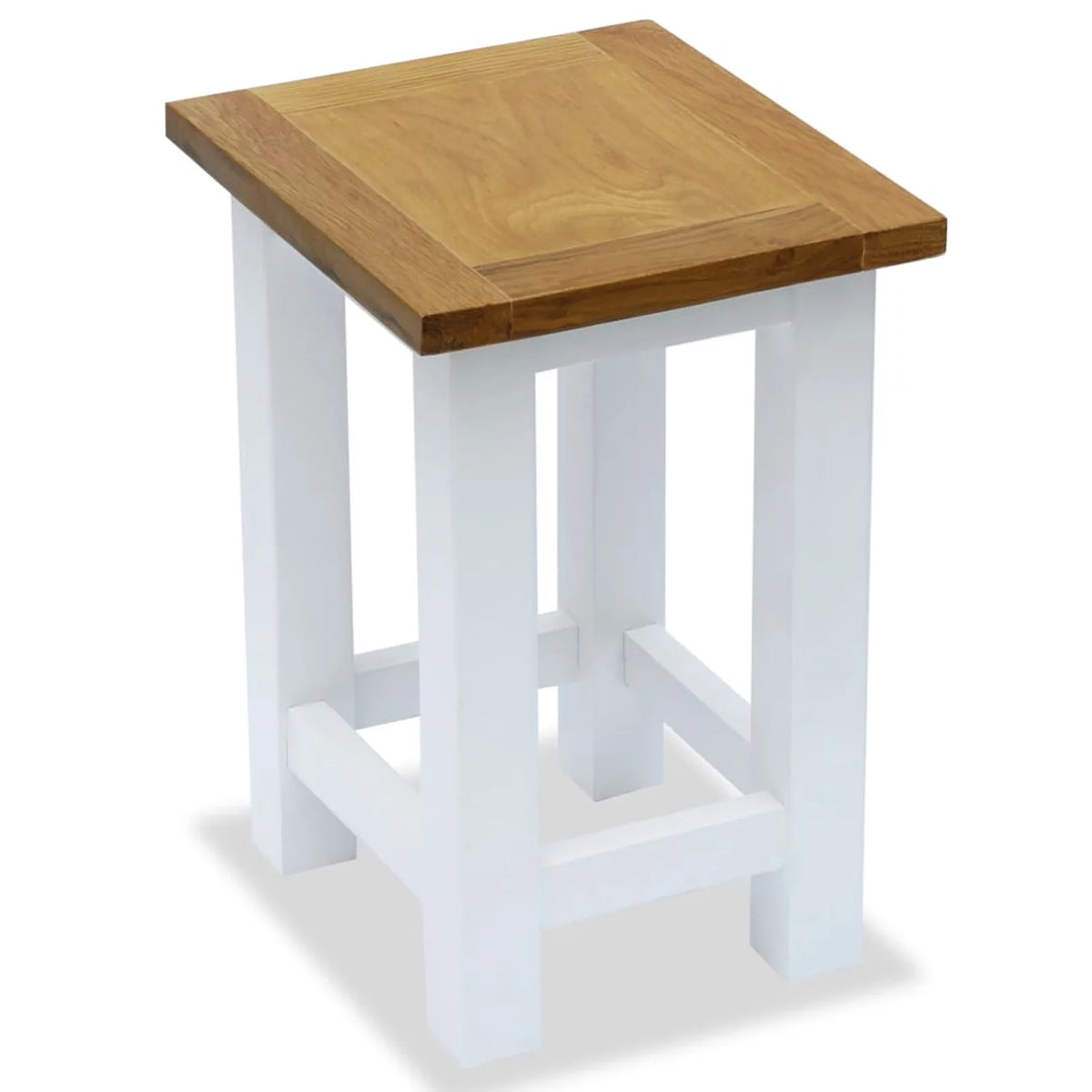 Solid Oak Wood End Table U185