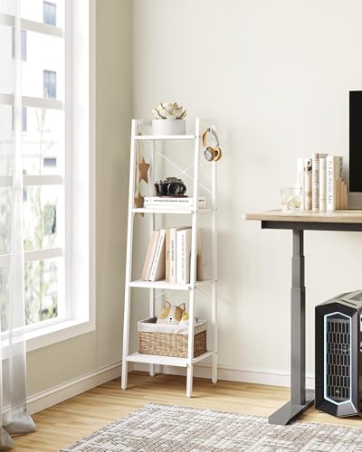 5-Tier Greige Ladder Shelf F4883