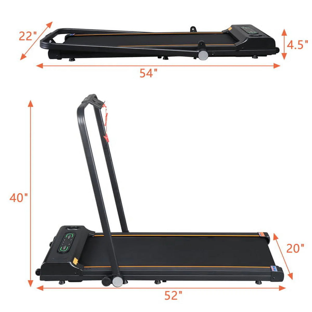 Folding Electric Treadmill with LCD Monitor L6529