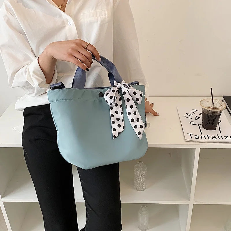 Silk Scarf Shoulder Bag W20791