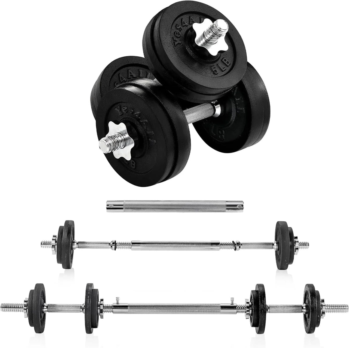 Adjustable 60lbs Dumbbell with Connector P637719