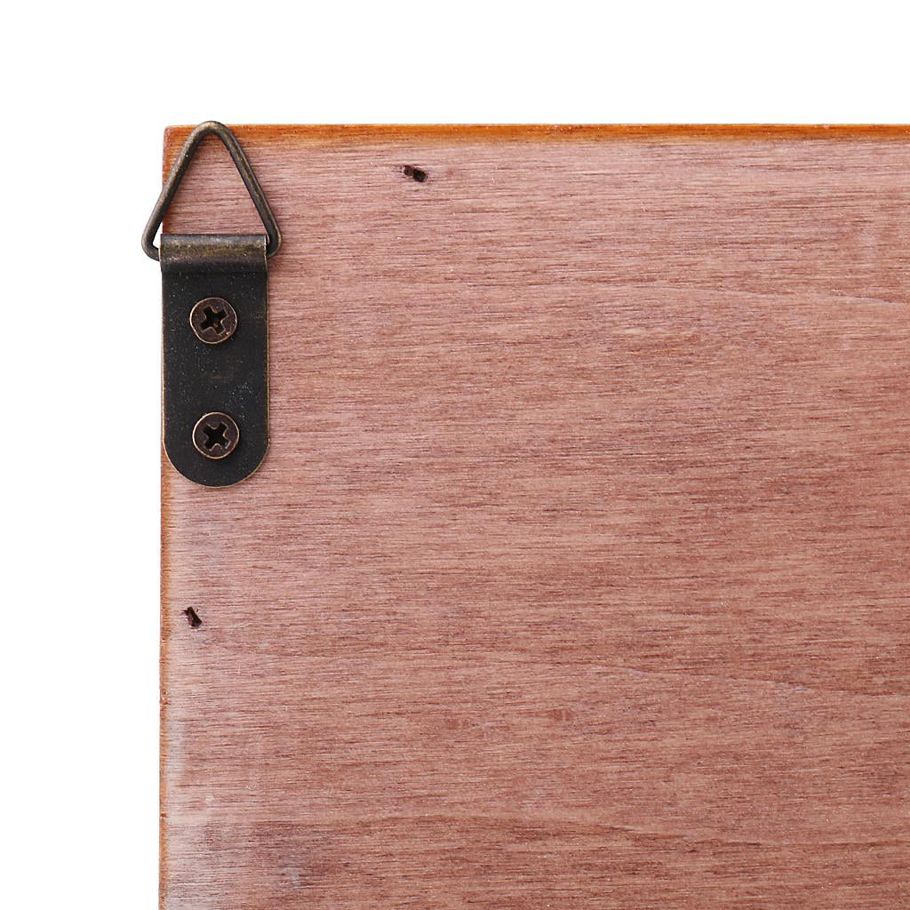 Wooden Wall Mount Storage Cabinet Shelf T7408