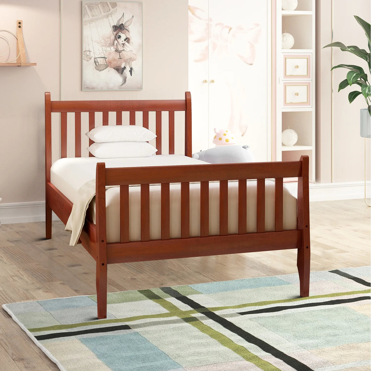 Twin Size Platform Bed Z432268