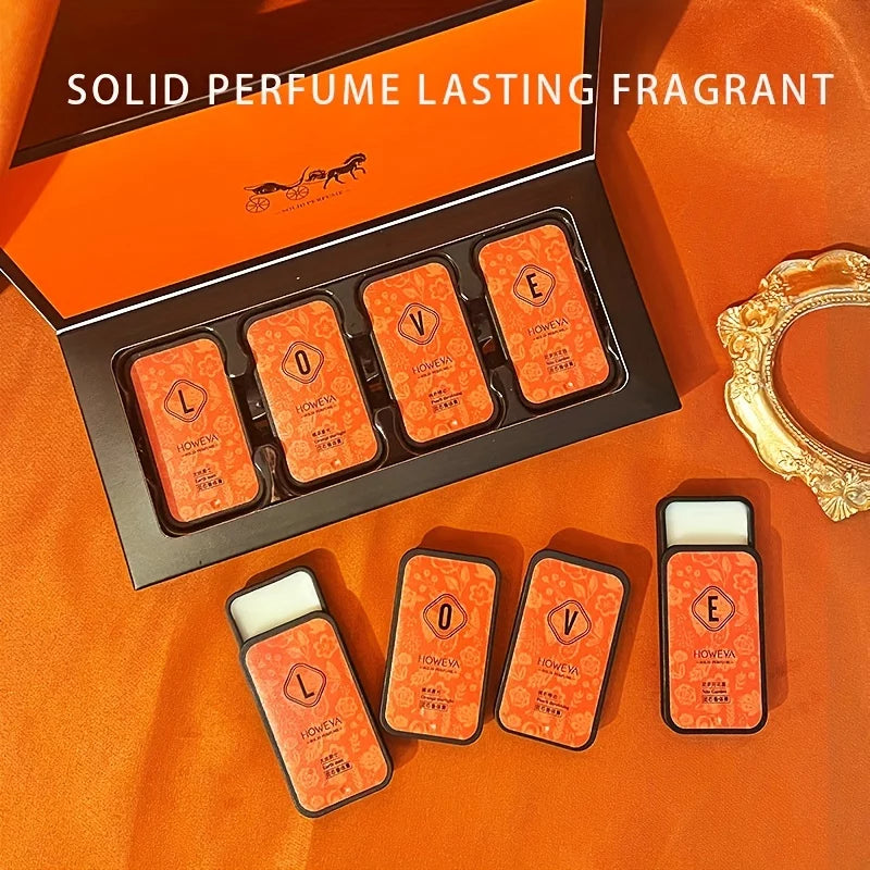 Solid Perfume Gift Box Fresh Floral & Fruity R954