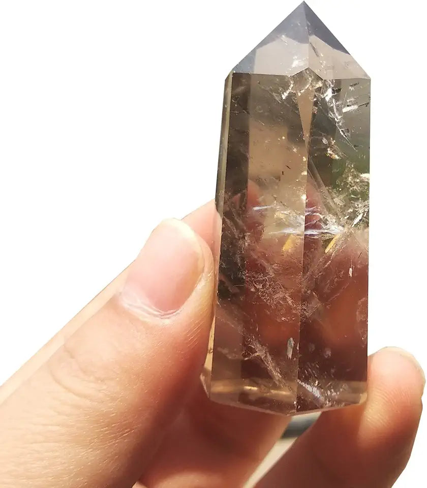 Natural Crystal Stone Wand Tower I8293