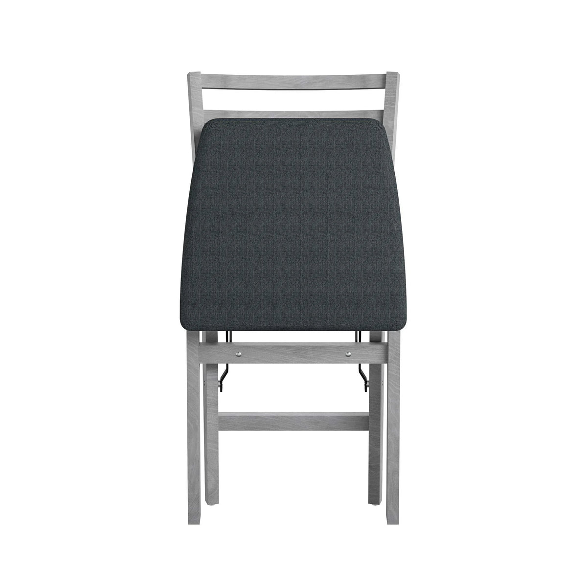 Gray Wash 2-Pack Wood Folding Chair N856915