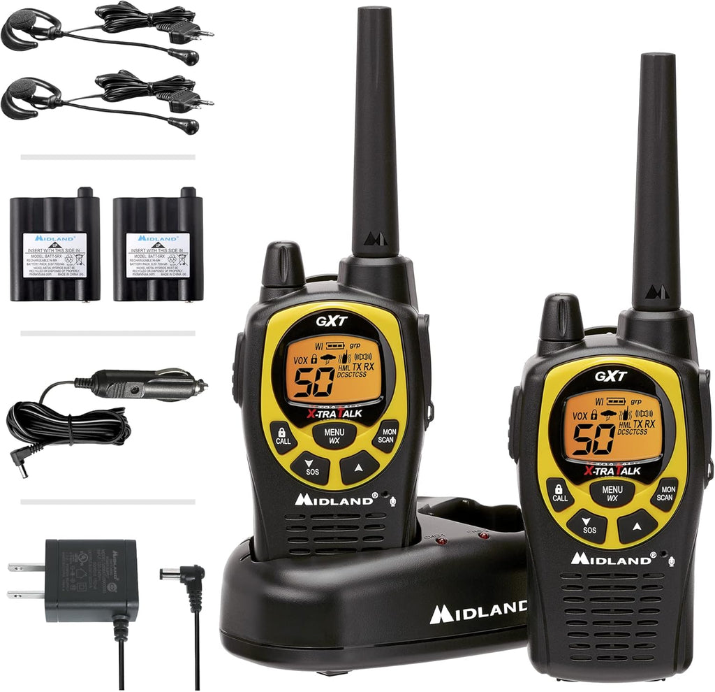 50 Channel Waterproof GMRS Two-Way Radio 3-Pack S94499