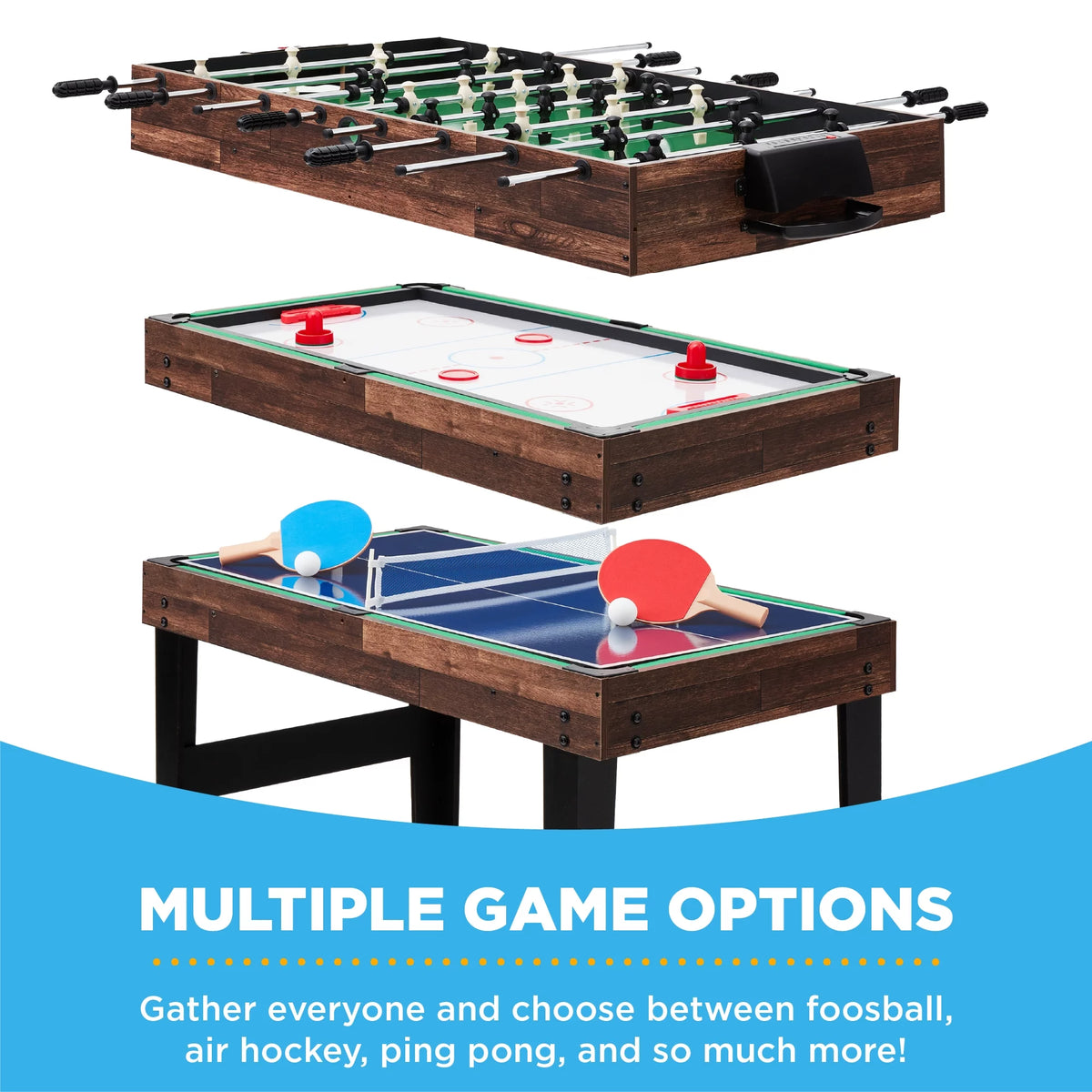 2x4ft 10-in-1 Combo Game Table Set M551581
