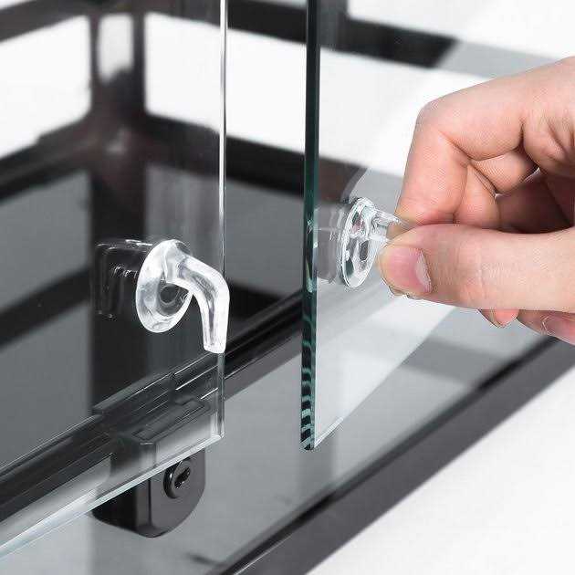 Tempered Glass Front Opening Terrarium N19488