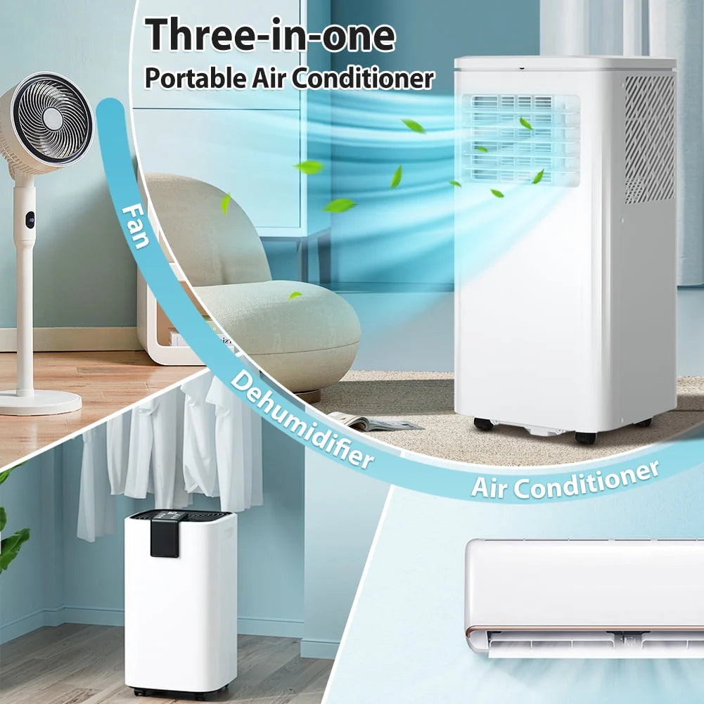 Portable Air Conditioner 6000BTU Indoor AC Unit Dehumidifier H213885