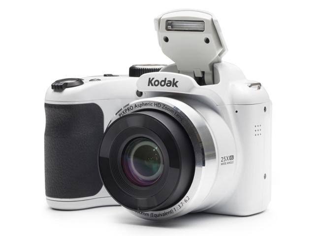 White Digital Camera with 32GB SD Card L837