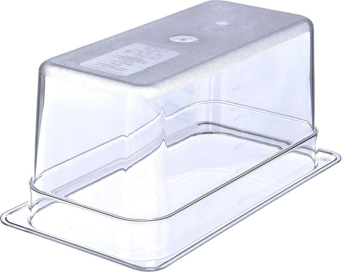 Clear Polycarbonate Food Pan 5.7 qt Q994