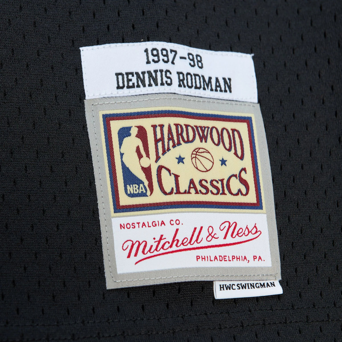 Chicago Bulls 1997-98 Dennis Rodman Swingman Jersey O8119